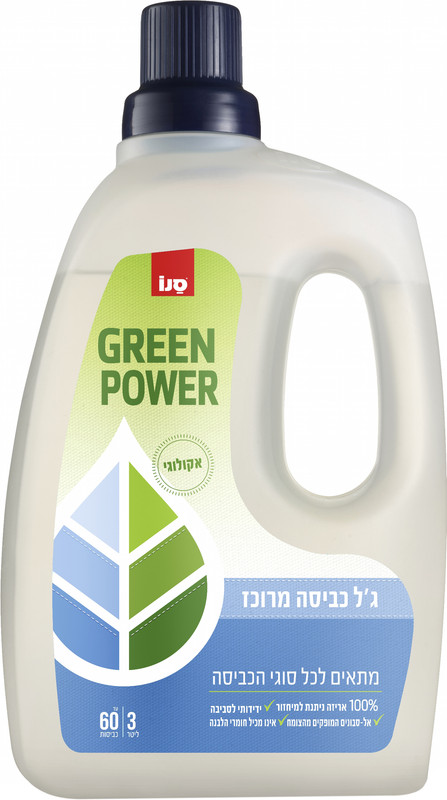 Гель для прання SANO Green Power, універсальний, 3л